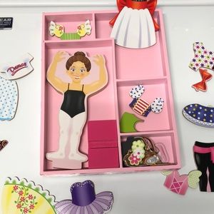 Melissa & Doug Magnet Dress up Nina Ballerina